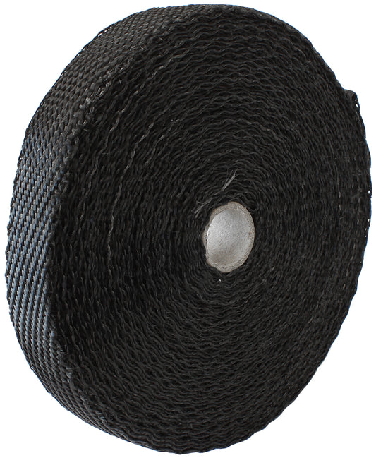 Exhaust Insulation Wrap  1" Wide, 50ft Length, Black Titanium