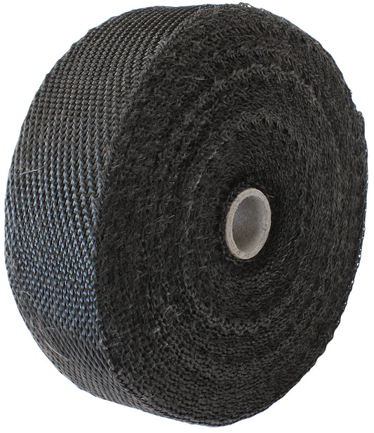 Exhaust Insulation Wrap  2" Wide, 50ft Length, Black Titanium