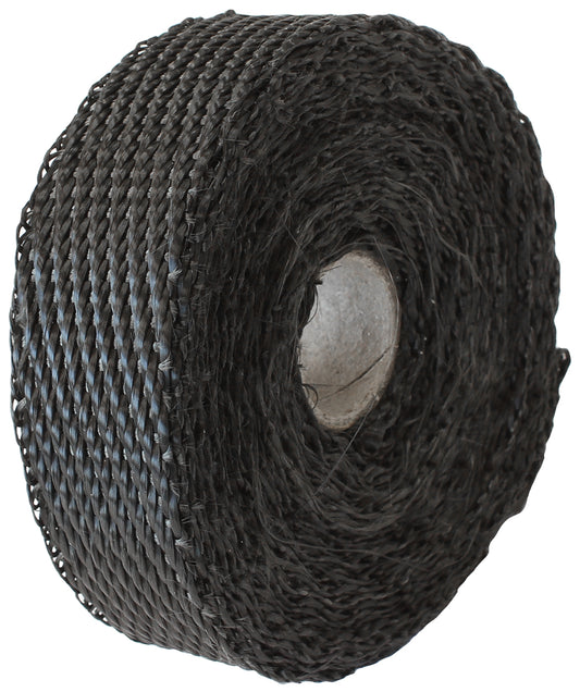 Exhaust Insulation Wrap  1" Wide, 15ft Length, Black Titanium