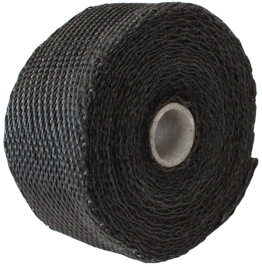 Exhaust Insulation Wrap  2" Wide, 15ft Length, Black Titanium