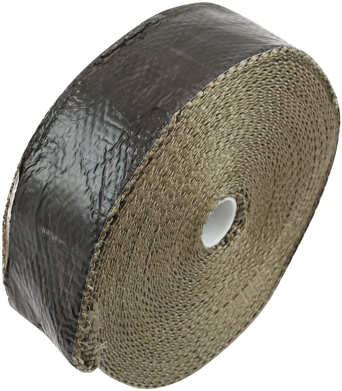 Black Aluminised Coated Exhaust Insulation Wrap   2" Wide, 50ft Length