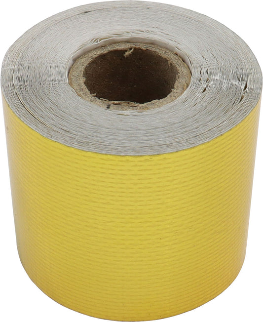 Heat Barrier 2" x 30ft Roll - Gold Finish   Adhesive backed aluminised surface reflects up to 2000Â°F radiant heat