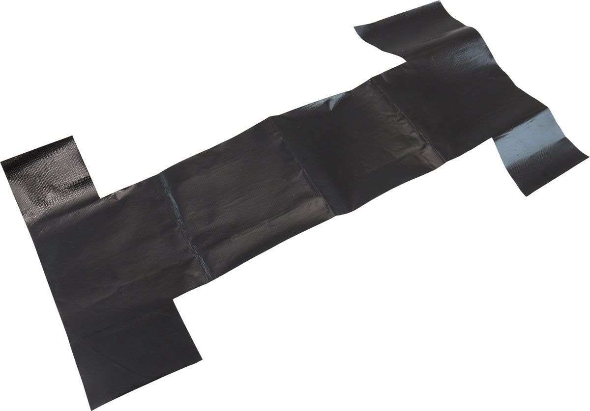Intake Manifold Heat Shield - Black Finish  Suit LS Series engines, adhesive backed