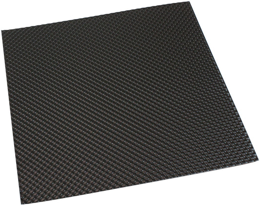 Aeroflow Aluminium Embossed Heat Shield - Black Finish   12" x 24" (304.80mm x 609.60mm)