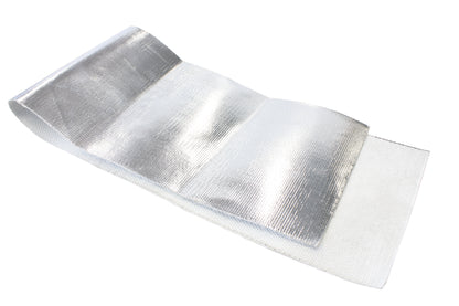Aeroflow Starter Motor Heat Shield - Silver Finish  Flexible aluminised surface reflects up to 1100Â°C radiant heat