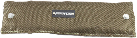 Titanium Clutch / Brake Reservoir Heat ProtectorBag Suits 3" Diameter Reservoirs    330mm Long and 90mm (3") High