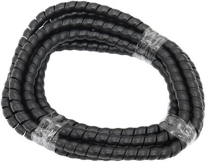 7.6mm ID Spiral Wrap Black Cover - 1 Meter Length   Suit -4AN 200/250 SeriesHose