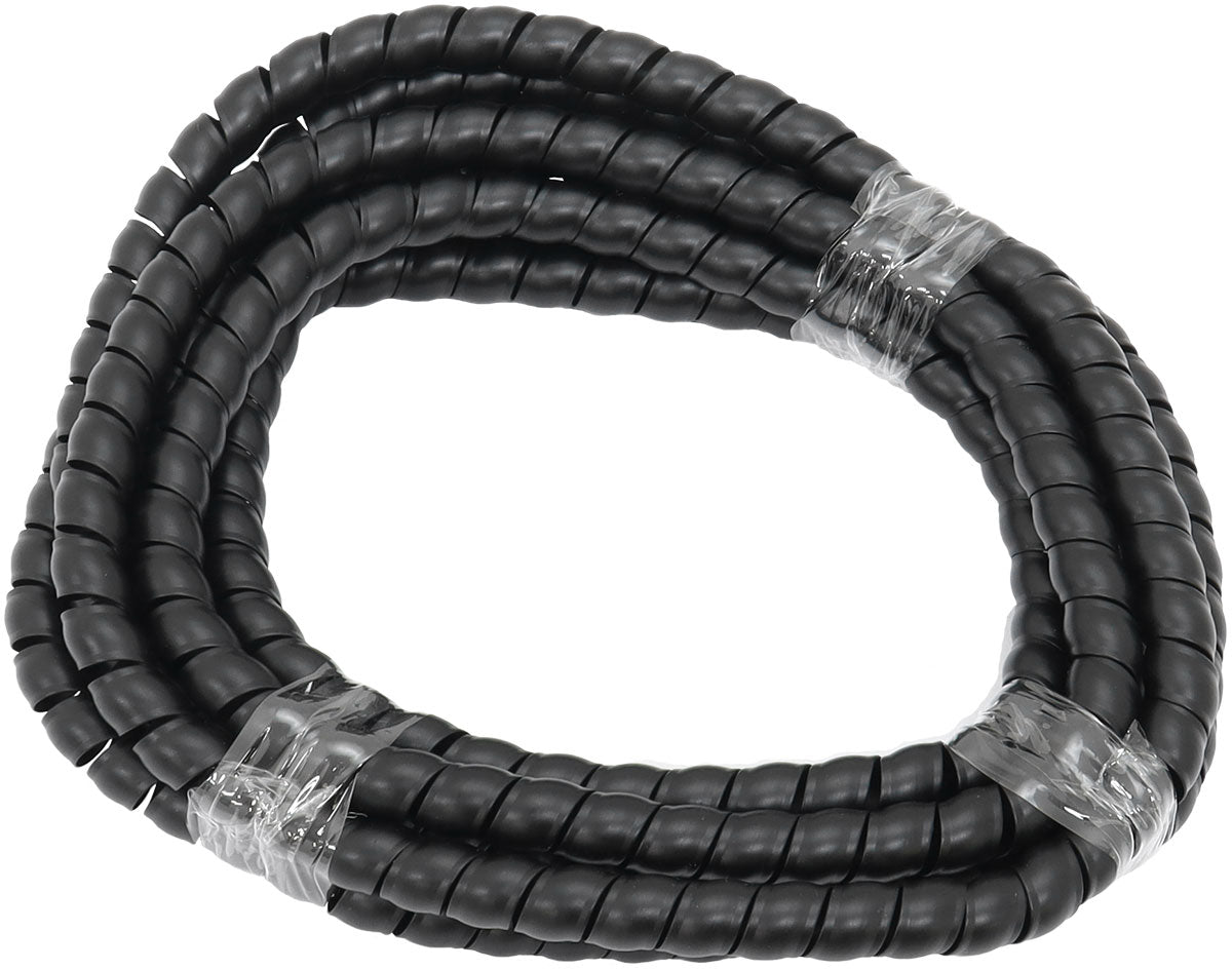 13.1mm ID Spiral Wrap Black Cover - 3.7 Meter Length   Suit -5AN 100/450 SeriesHose, -8AN 200/250 Series Hoseand -5AN 400 Series Rubber Hose