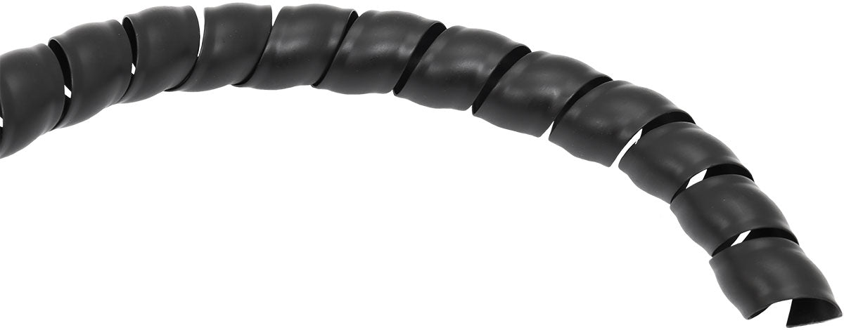 13.1mm ID Spiral Wrap Black Cover - 3.7 Meter Length   Suit -5AN 100/450 SeriesHose, -8AN 200/250 Series Hoseand -5AN 400 Series Rubber Hose