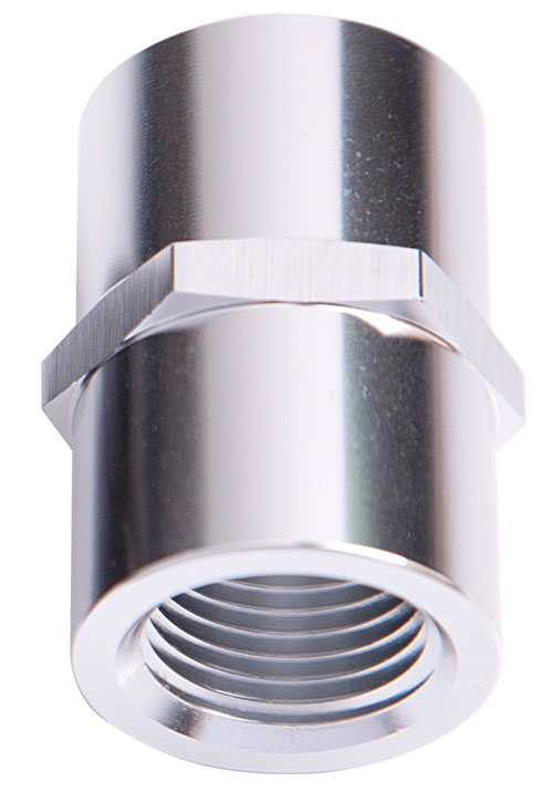NPT Female Coupler 1/8"   Silver Finish