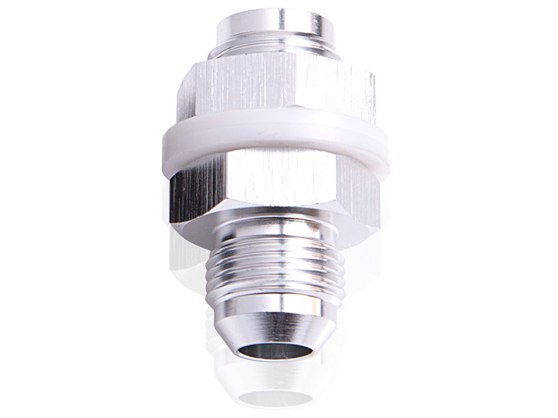 Aeroflow Fuel Cell Bulkhead -16AN   Silver Finish