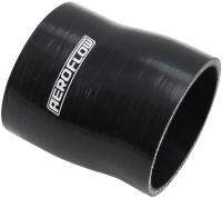 Aeroflow Subaru Gloss Black Silicone Turbo Intake Hose 3-1/8" (80mm) I.D  4-Ply, 13/64" (5.3mm) Wall Thickness, 3" (76mm) Leg