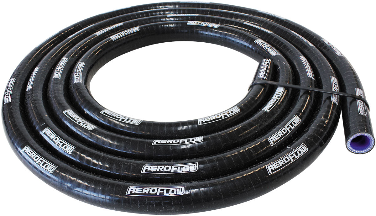 Gloss Black Reinforced Silicone Heater Hose 1/2" (13mm) I.D   13ft. (4 metre) Length