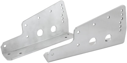 Pro Street Aluminium Race Seat Lower Floor MountingBrackets     Sold As a Pair for One Seat