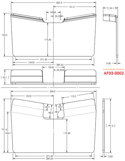 Pro Street Aluminium Race Seat Upper Seat Mounting Bracket     Sold Individually