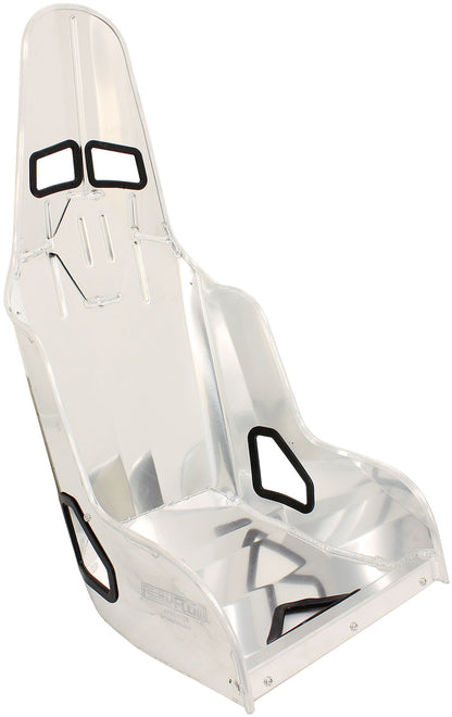 Pro Street Drag 15" Aluminium Race Seat, Raw Finish    380mm Hip Width