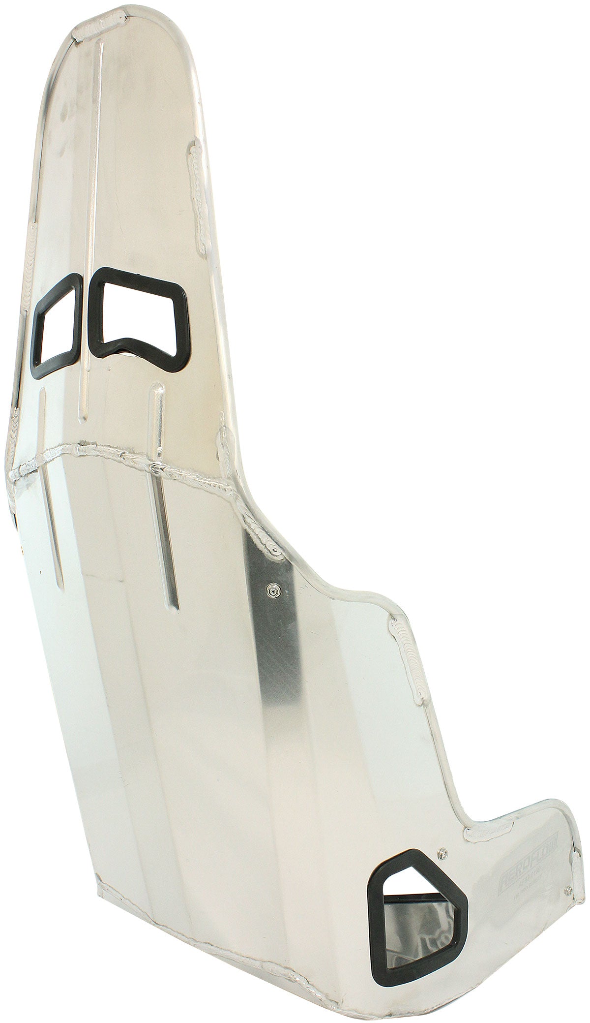 Pro Street Drag 16" Aluminium Race Seat, Raw Finish    406mm Hip Width
