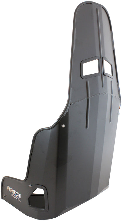 Pro Street Drag 17" Aluminium Race Seat, Black Finish    431mm Hip Width