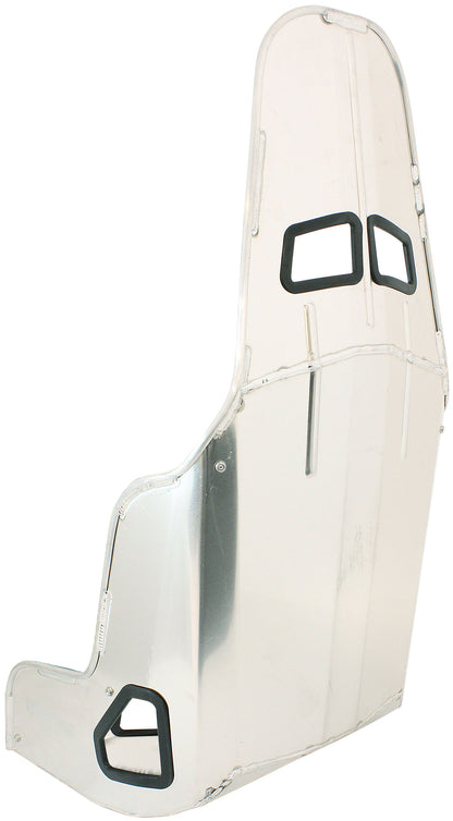 Pro Street Drag 17" Aluminium Race Seat, Raw Finish    431mm Hip Width