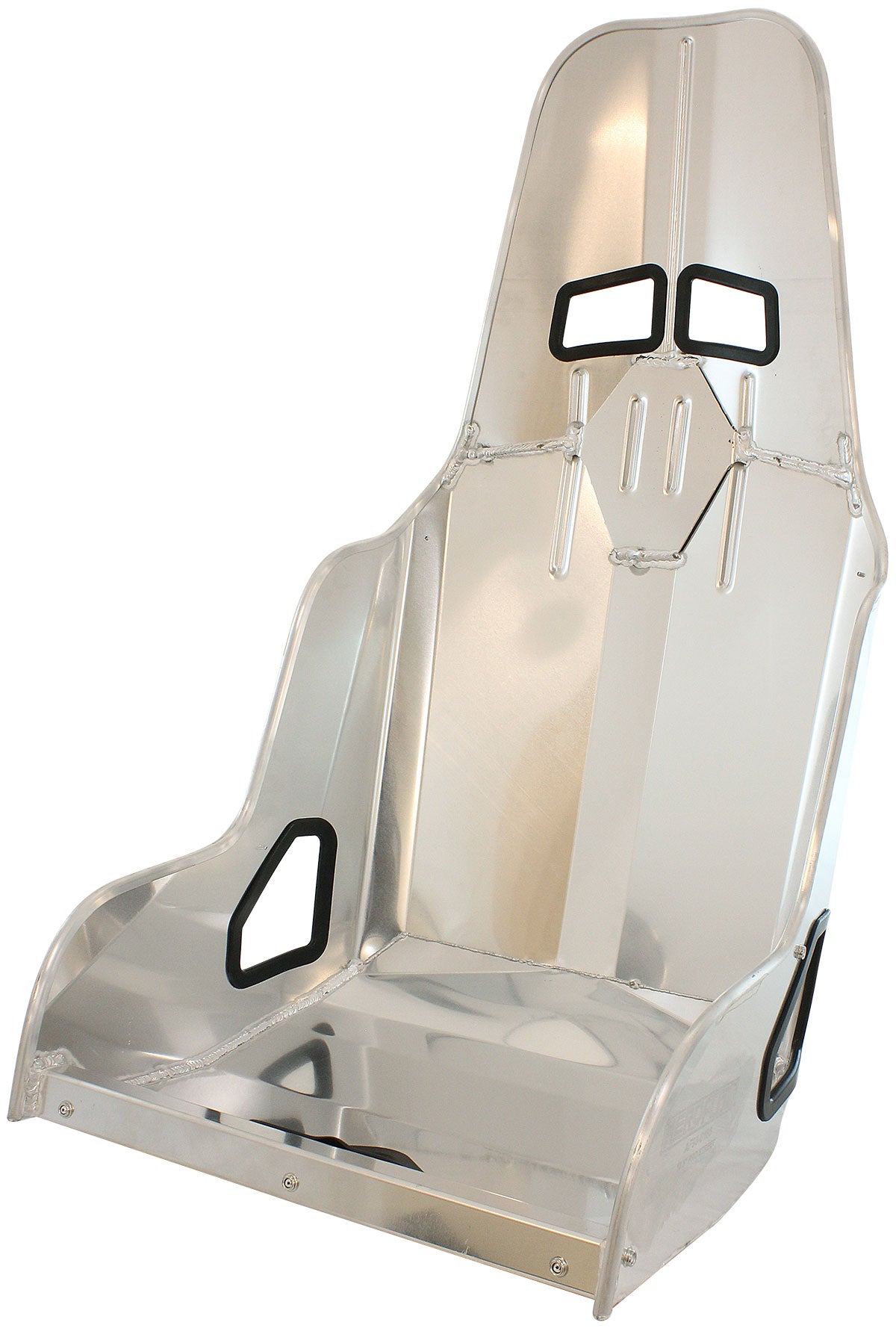 Pro Street Drag 18.5" Aluminium Race Seat, Raw Finish    470mm Hip Width