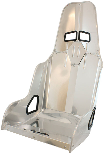 Pro Street Drag 18.5" Aluminium Race Seat, Raw Finish    470mm Hip Width