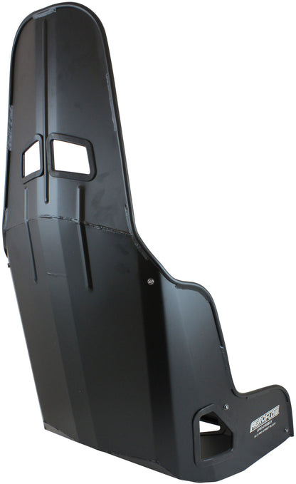 Pro Street Drag 18.5" Aluminium Race Seat, Black Finish    470mm Hip Width