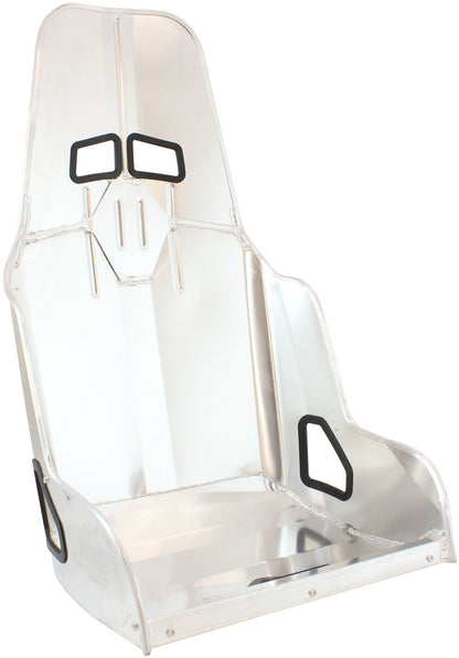 Pro Street Drag 20" Aluminium Race Seat, Raw Finish    508mm Hip Width