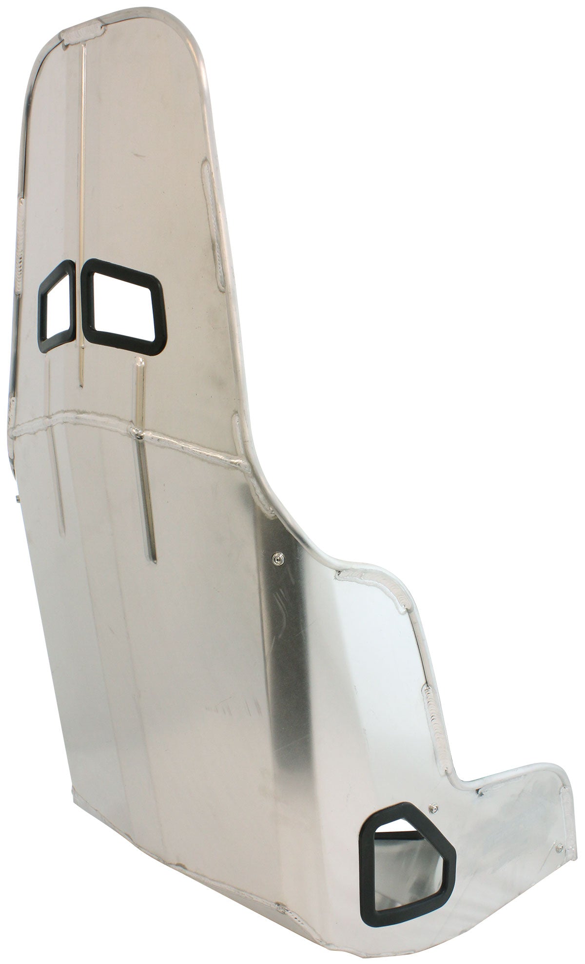 Pro Street Drag 20" Aluminium Race Seat, Raw Finish    508mm Hip Width