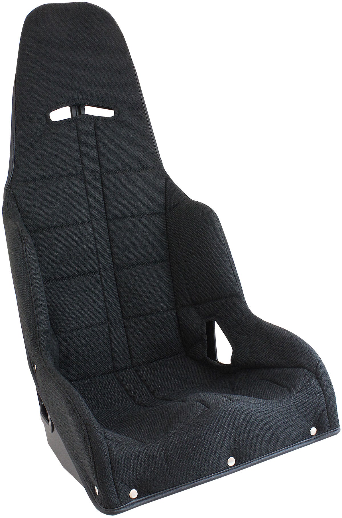 Black Tweed Seat Coverto Suit Pro Street Drag 17" Aluminium Race Seat    Seat Cover with Foam Inserts
