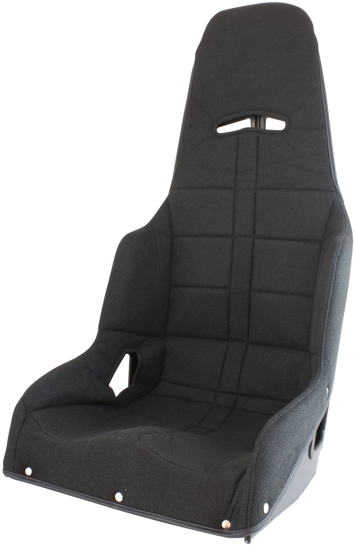 Black Tweed Seat Coverto Suit Pro Street Drag 18" Aluminium Race Seat    Seat Cover with Foam Inserts