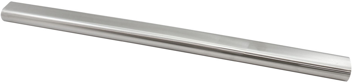 Aeroflow Stainless Steel 2-1/2" Oval Tube, Straight   1-7/8" H x 3" W, 1/16" Wall, 1m Length