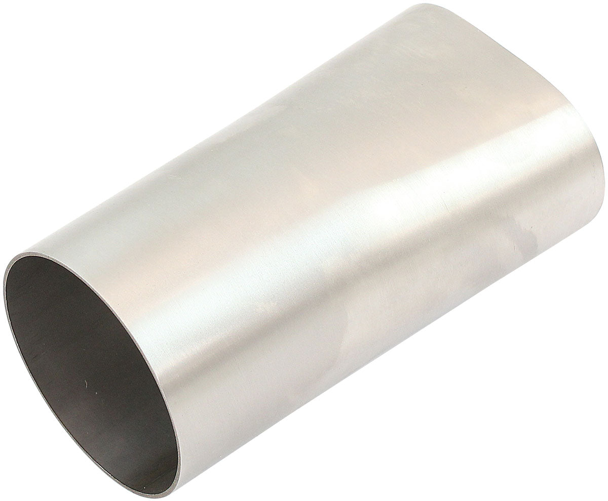 Aeroflow Stainless Steel 3-1/2" Oval Tube to 3-1/2" Round Tube Conversion Adapter   2-7/16" H x 4" W, 1/16" Wall Oval to 3-1/2" Round Pipe