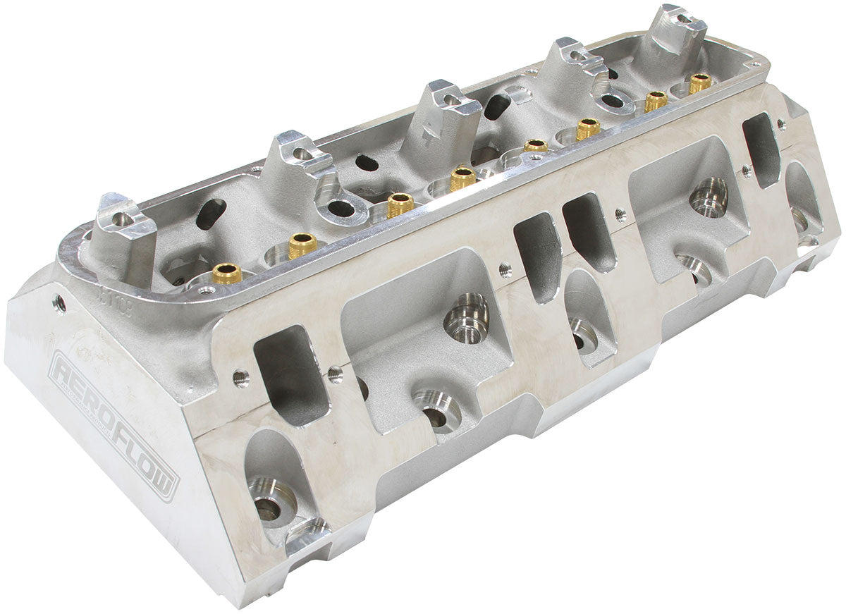Aeroflow Bare Small Block Chrysler 318-360 179cc Aluminium Cylinder Heads with 63cc Chamber (Pair)   2.28" x 1.16" Intake Port, 1.75" x 1.25" Exhaust Port