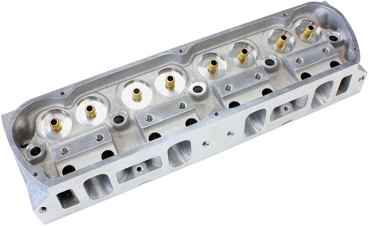 Aeroflow Bare Small Block Ford Windsor 289-351 185cc CNC Ported Aluminium Cylinder Heads with 58cc Chamber (Pair)   2.10" x 1.25" Intake Port, 1.35" x 1.35" Exhaust Port