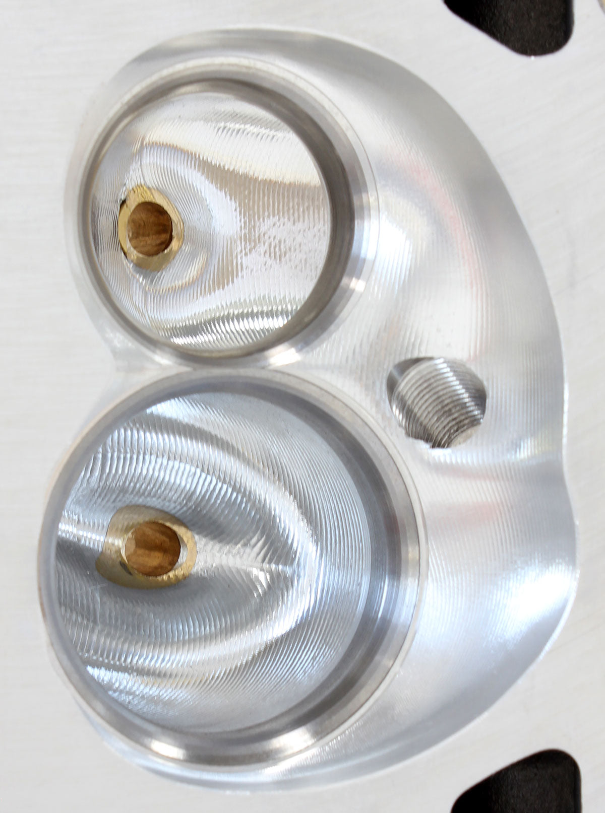 Aeroflow Bare Small Block Ford Windsor 289-351 185cc CNC Ported Aluminium Cylinder Heads with 58cc Chamber (Pair)   2.10" x 1.25" Intake Port, 1.35" x 1.35" Exhaust Port
