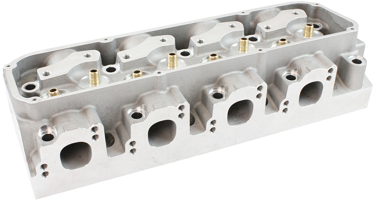 Aeroflow Bare 205cc 2V Aluminium Cylinder Heads, 64cc Chamber, Pair  Fits Ford 302-351C