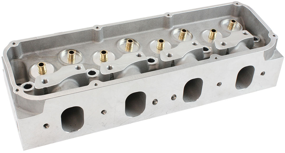 Aeroflow Bare 205cc 2V Aluminium Cylinder Heads, 64cc Chamber, Pair  Fits Ford 302-351C