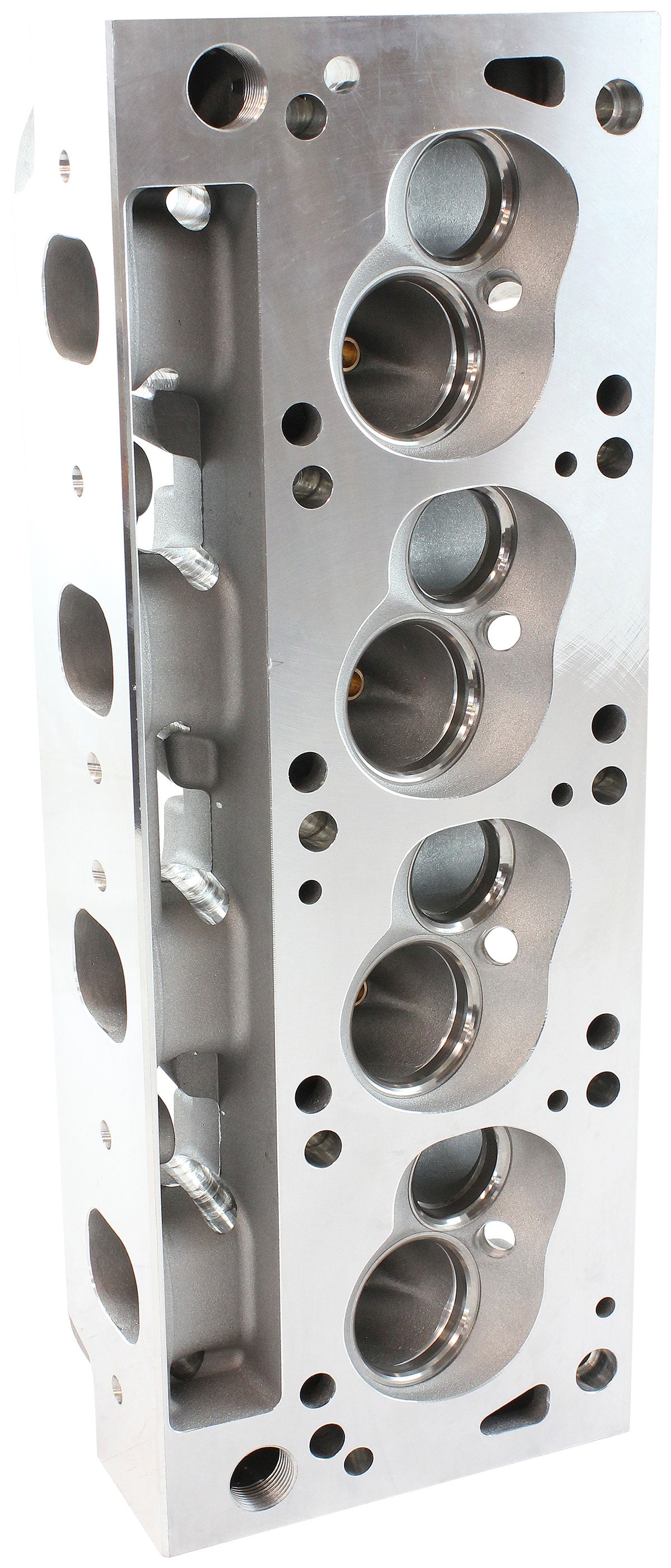 Aeroflow Bare 205cc 2V Aluminium Cylinder Heads, 64cc Chamber, Pair  Fits Ford 302-351C