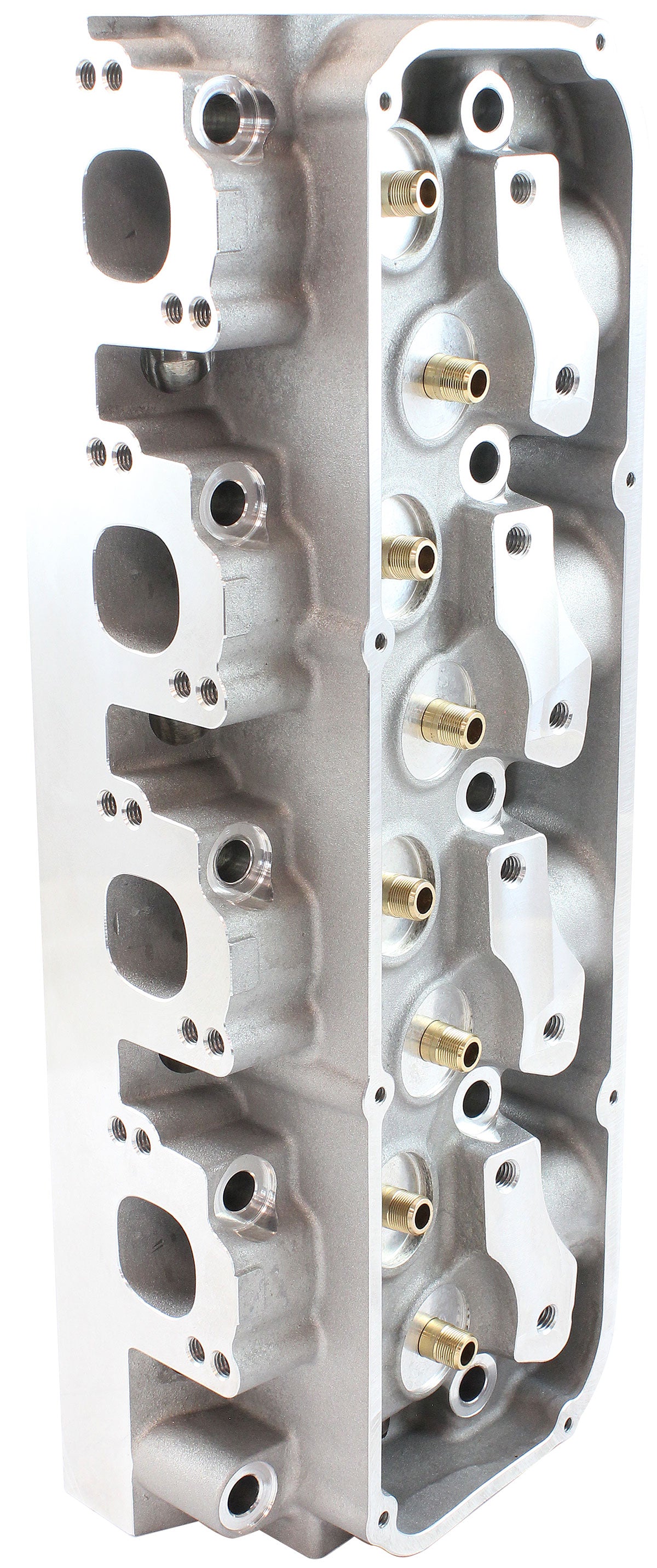 Aeroflow Bare 205cc 2V Aluminium Cylinder Heads, 64cc Chamber, Pair  Fits Ford 302-351C