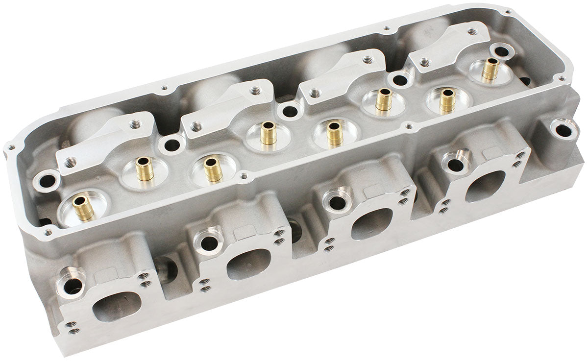 Aeroflow Bare 235cc 3V Aluminium Cylinder Heads, 64cc Chamber, Pair  Fits Ford 302-351C