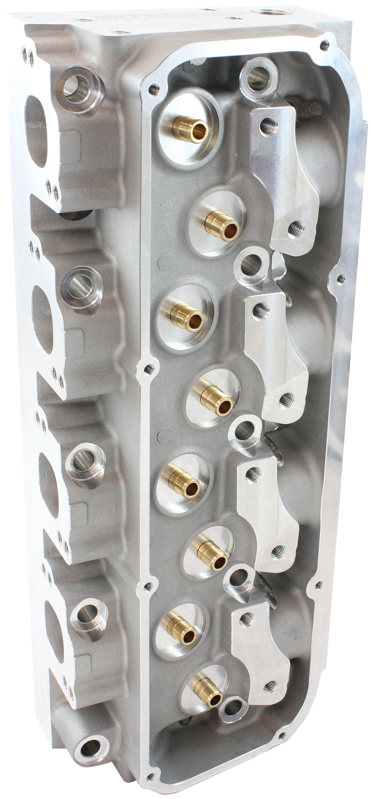 Aeroflow Bare 235cc 3V Aluminium Cylinder Heads, 64cc Chamber, Pair  Fits Ford 302-351C