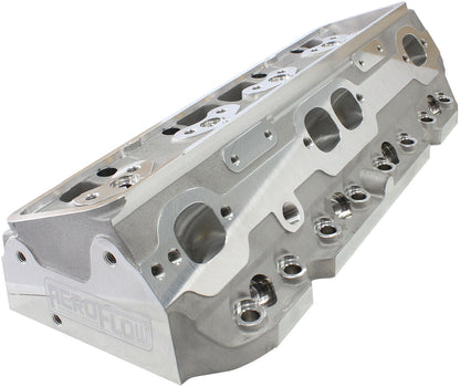Aeroflow Bare Small Block Chev 327-350-400 213cc CNC Ported Aluminium Cylinder Heads with 68cc Chamber (Pair)   2.15" x 1.30" Intake Port, 1.45" x 1.50" Exhaust Port