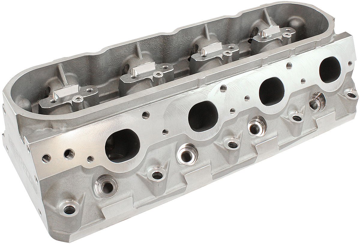 Aeroflow Bare GM LS 4 Bolt 240cc Aluminium Cylinder Heads with 61cc Chamber to Suit 4.000" Bore (Pair)   3.23" x 1.10" Intake Port, 1.70" x 1.41" Cathedral Intake Port