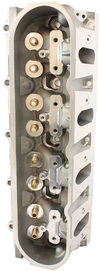 Aeroflow Bare GM LS 4 Bolt 240cc Aluminium Cylinder Heads with 61cc Chamber to Suit 4.000" Bore (Pair)   3.23" x 1.10" Intake Port, 1.70" x 1.41" Cathedral Intake Port
