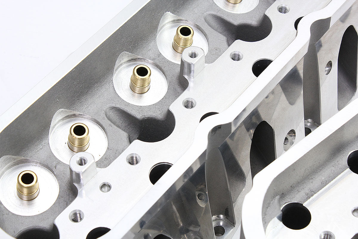 Aeroflow Bare GM LS 6 Bolt 240cc Aluminium Cylinder Heads with 61cc Chamber to Suit 4.000" Bore (Pair)   2.60" x 1.25" Intake Port, 1.70" x 1.79" Rectangle Intake Port