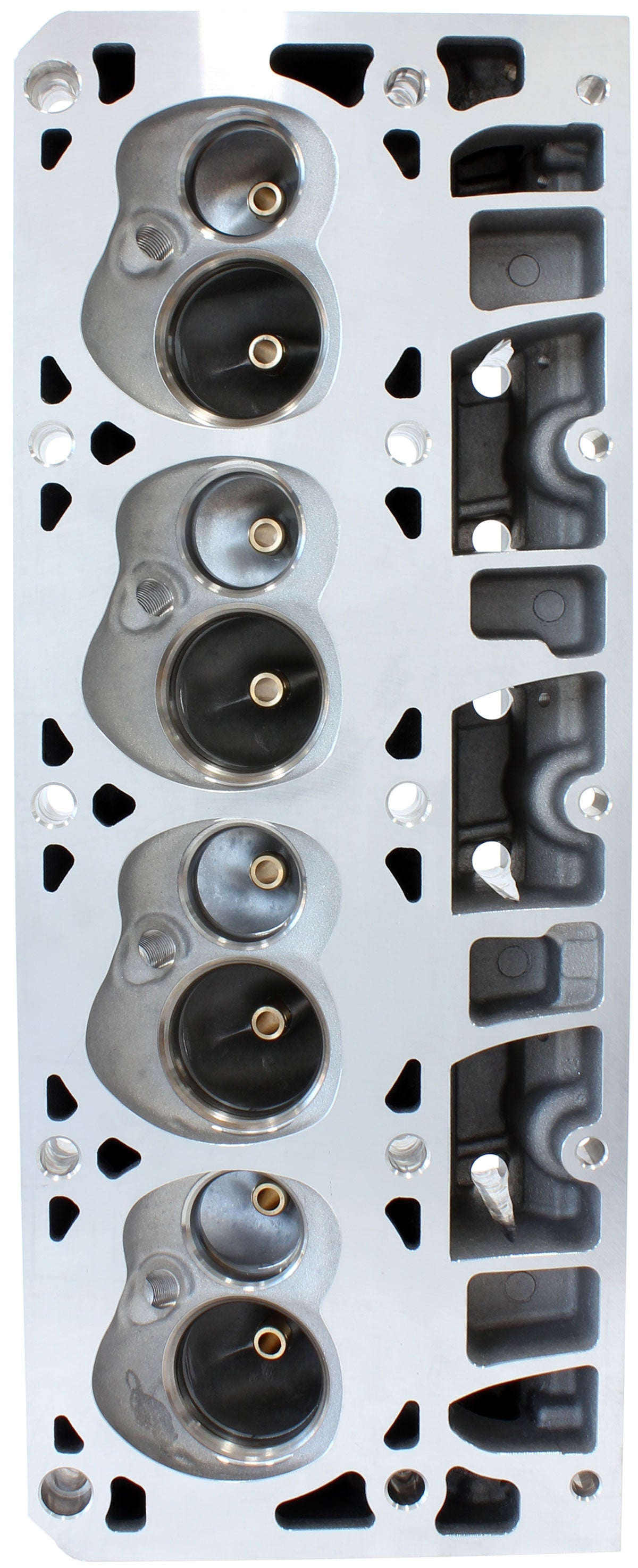 Aeroflow Bare GM LS 4 Bolt 276cc Aluminium Cylinder Heads with 70cc Chamber (Pair)   2.60" x 1.28" Intake Port, 1.47" x 1.64" Exhaust Port