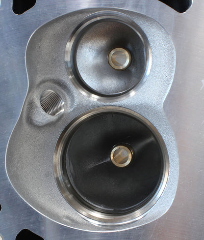 Aeroflow Bare GM LS 4 Bolt 276cc Aluminium Cylinder Heads with 70cc Chamber (Pair)   2.60" x 1.28" Intake Port, 1.47" x 1.64" Exhaust Port