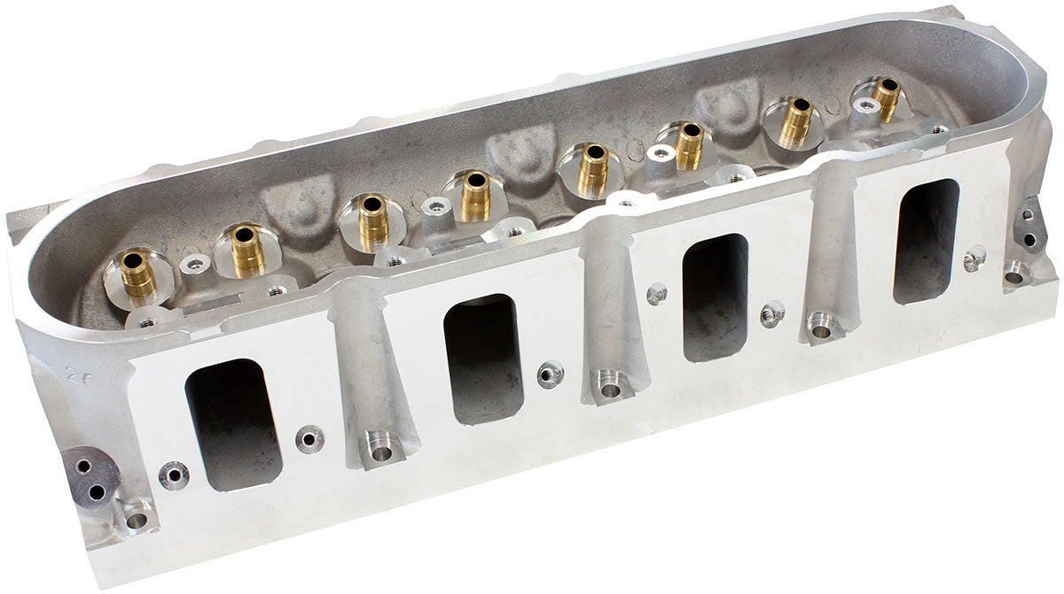 Bare GM LS 6 Bolt 276cc Aluminium Cylinder Heads with 70cc Chamber (Pair)   2.60" x 1.28" Intake Port, 1.47" x 1.64" Exhaust Port