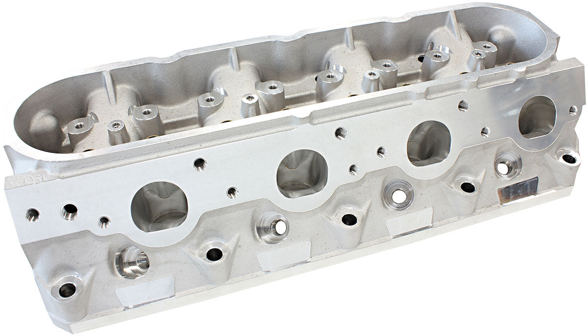 Aeroflow Bare GM LS 4 Bolt 276cc CNC Ported Aluminium Cylinder Heads with 70cc Chamber (Pair)   2.60" x 1.28" Intake Port, 1.47" x 1.64" Exhaust Port