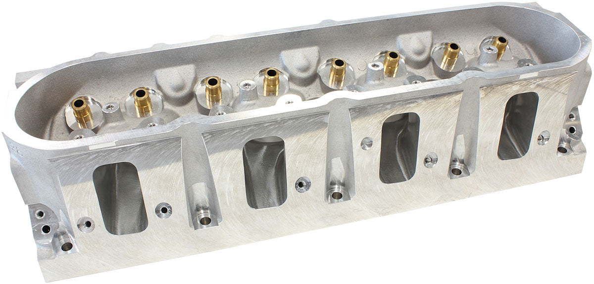 Aeroflow Bare GM LS 4 Bolt 276cc CNC Ported Aluminium Cylinder Heads with 70cc Chamber (Pair)   2.60" x 1.28" Intake Port, 1.47" x 1.64" Exhaust Port